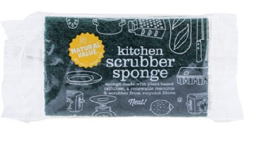 Natural Value Kitchen Scrubber Sponge