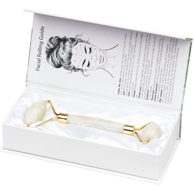 Summer Salt Body - Crystal Facial Roller - Green Jade