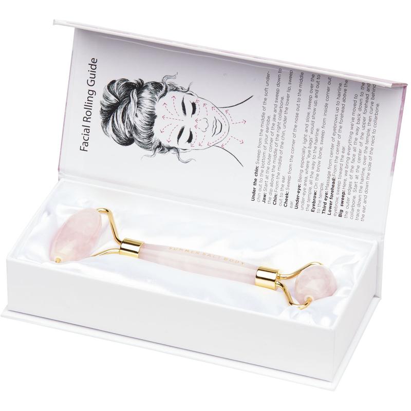 Summer Salt Body - Crystal Facial Roller - Rose Quartz